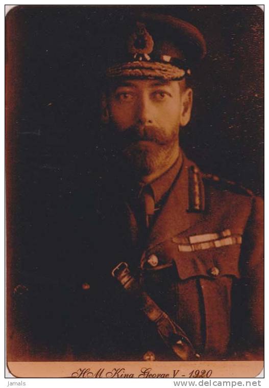 King George V, Old Postcard, Condition As Per The Scan - 1911-35  George V