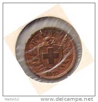 Schweiz Suisse: 2 Rappen / Cents  1875 (Bronze O 20mm, 3g)  Ss / V F  Gereinigt - Nettoyée - Cleaned - 2 Rappen