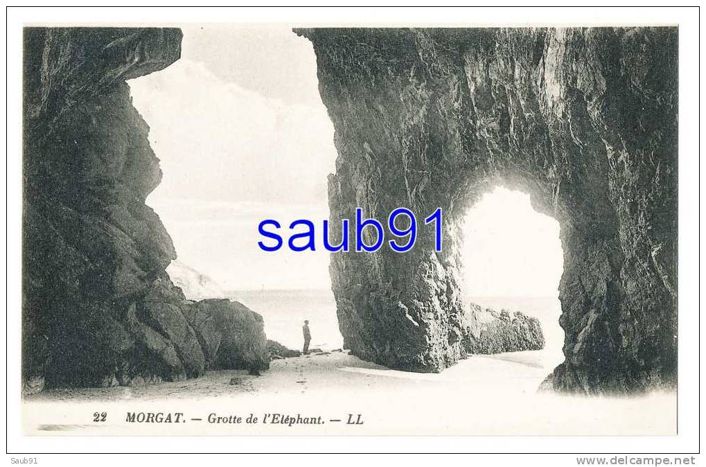 Morgat  -  Grotte De L´Eléphant -  L.L.,n°22- Non Circulé - Réf:6868 - Morgat