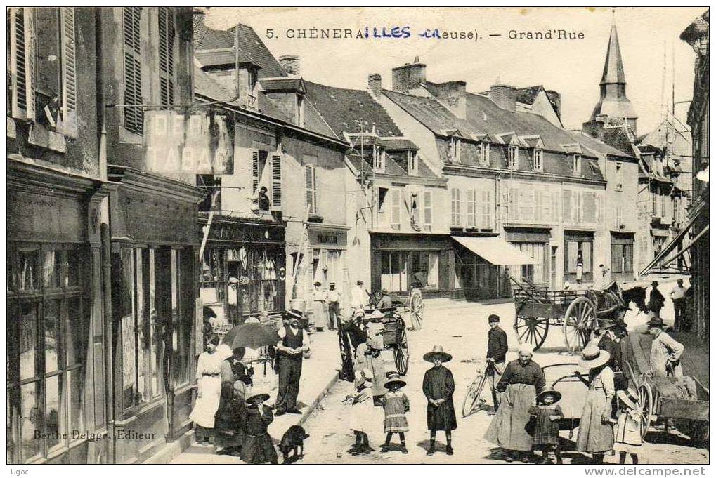 CPA - 23 - CHENERAILLES - Grand´rue - 959 - Chenerailles