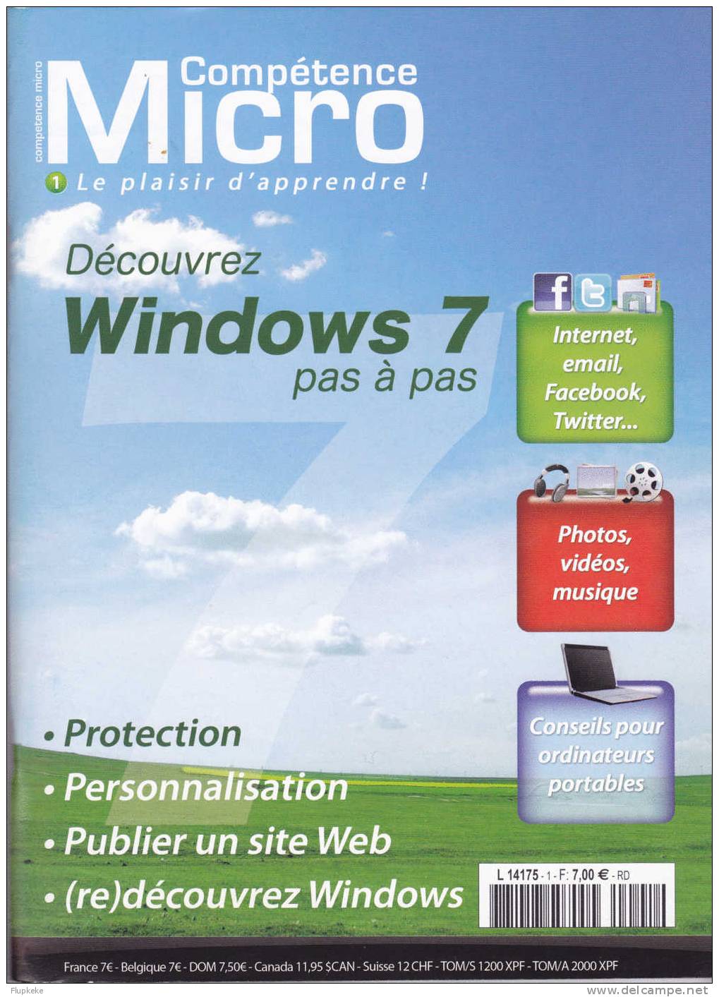 Compétence Micro 01 Septembre 2010 Nouvelle Série Windows 7 Pas à Pas - Computers