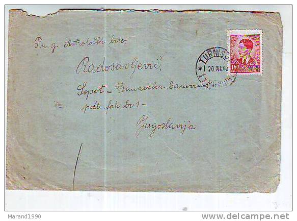 YUGOSLAVIA, LETTER ASTROLOGICAL BUREAU - Astrologie