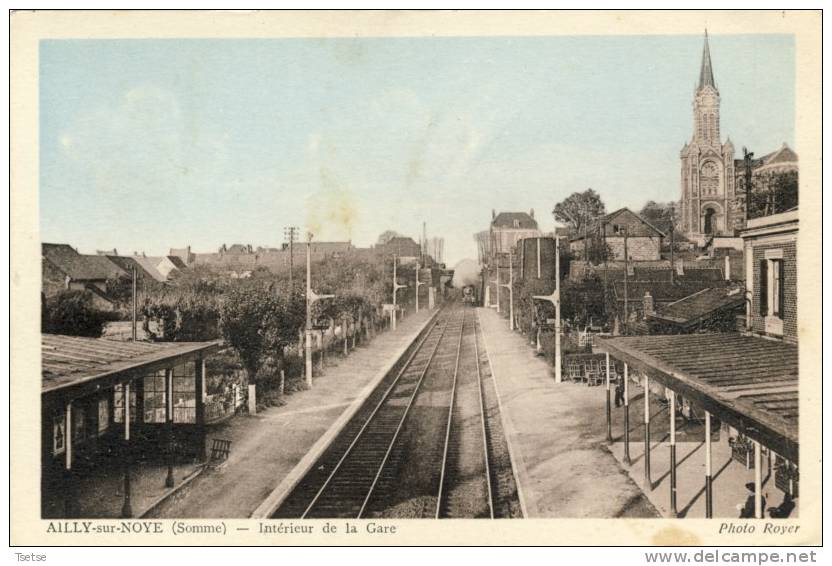 Ailly-sur-Noye - Intérieur De La Gare - Ailly Sur Noye