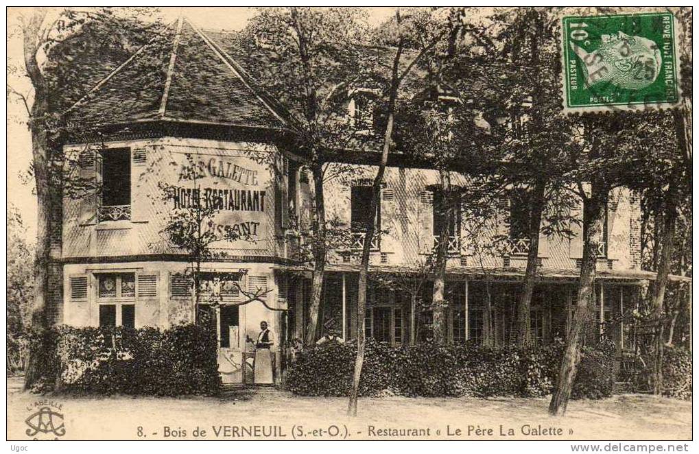 CPA - 78 - Bois De VERNEUIL - Restaurant " Le Père La Galette " - 970 - Verneuil Sur Seine