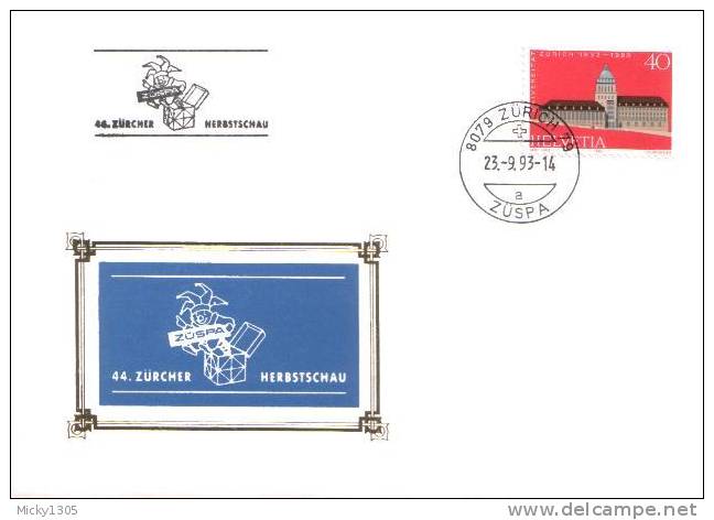 Schweiz / Switzerland - Sonderstempel / Special Cancellation (t165) - Lettres & Documents