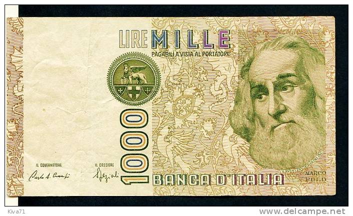 1000  Lire " ITALIE "      SUP       Bc90 - 1000 Lire