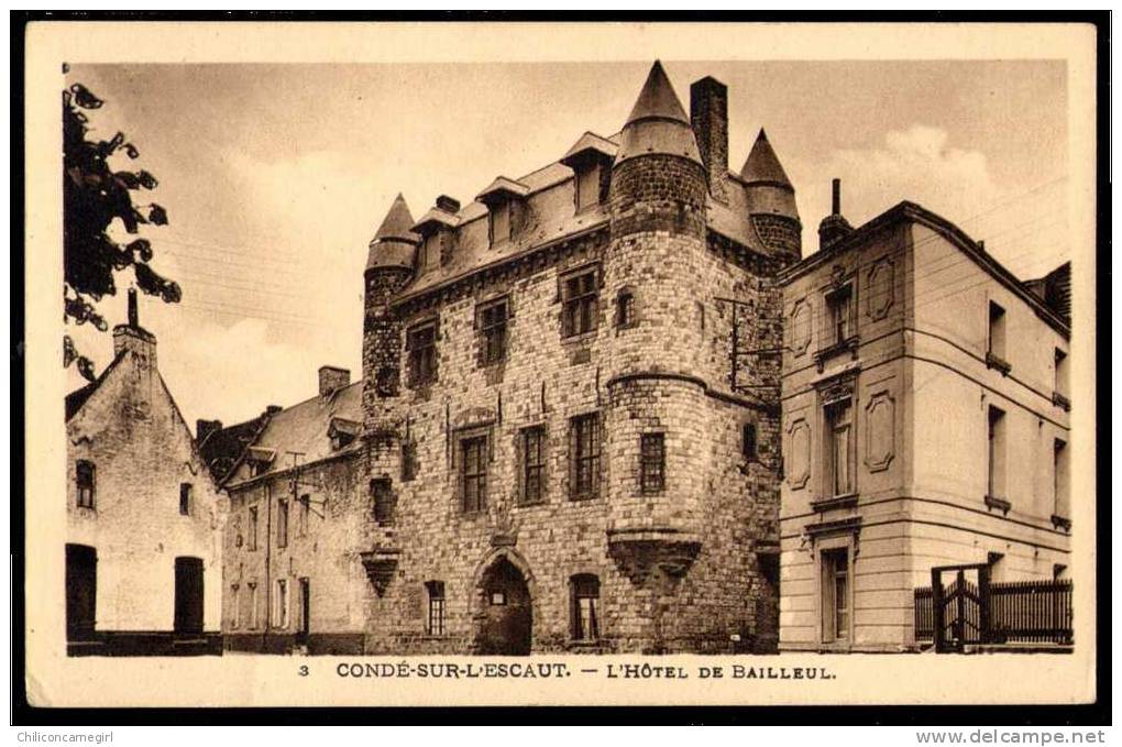 Condé Sur L'Escaut - L'Hôtel De Bailleul ( N 384 ) - Conde Sur Escaut