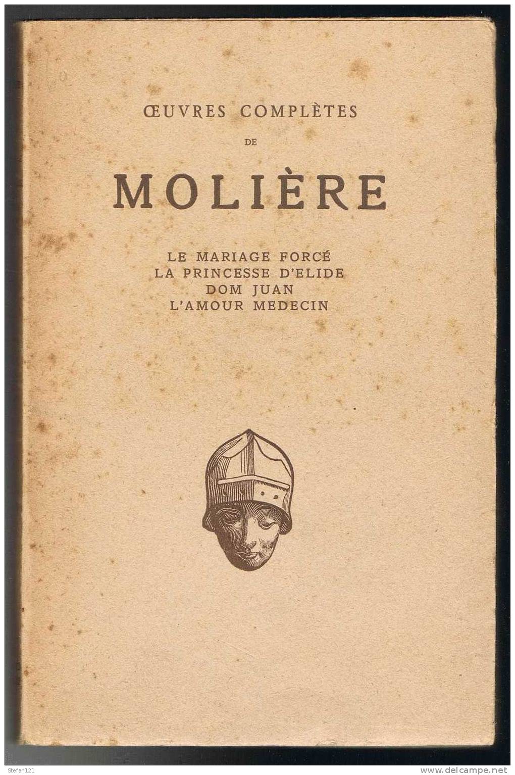 Oeuvres Complètes De Molière - 2 Tomes - 1939-1943 -  Société Des Belles Lettres - Autores Franceses