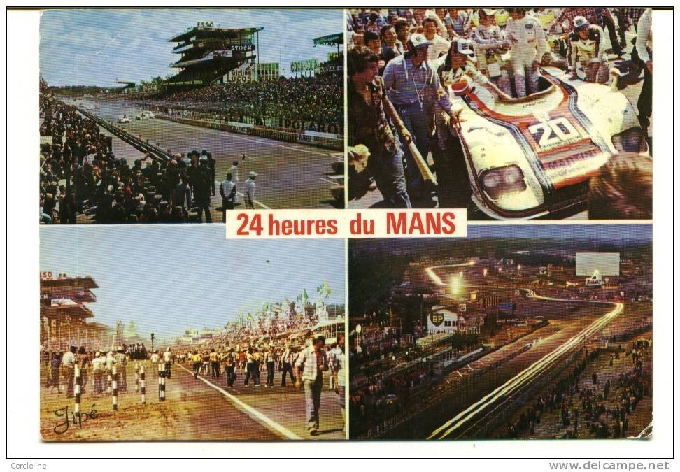 CPSM LE MANS SARTHE Circuit Automobile 24 H Course Divers Aspects - Sonstige & Ohne Zuordnung