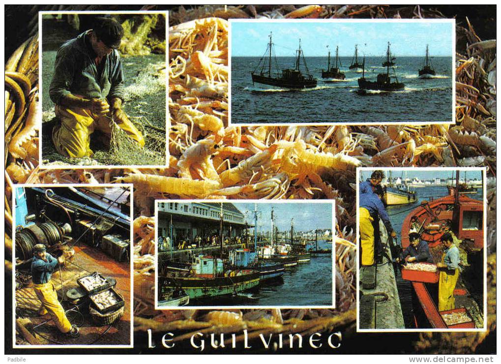 Carte Postale 29. Le Guilvinec Pays De La Langoustine Trés Beau Plan - Guilvinec