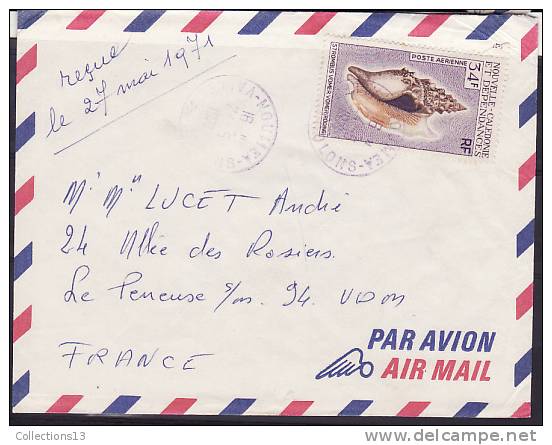 NOUVELLE CALEDONIE - PA115 Obli Lettre - Covers & Documents