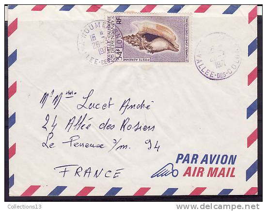 NOUVELLE CALEDONIE - PA115 Obli Lettre - Storia Postale