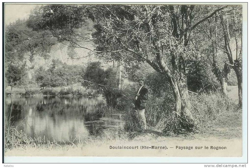 DOULAINCOURT (52)paysage Sur Le Rognon Pecheur - Doulaincourt