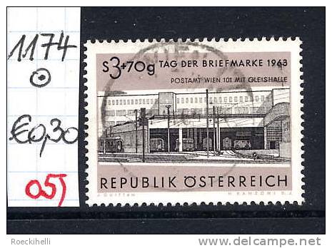29.11.1963 - SM "Tag Der Briefmarke 1963"  -  O  Gestempelt  -  Siehe Scan (1174o  05) - Used Stamps
