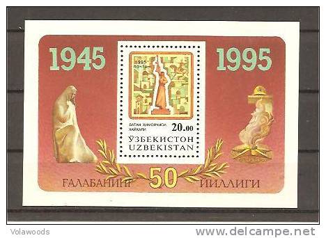 Uzbekistan - Foglietto Nuovo: Y&T N° BF 5 - 1995 - - Usbekistan