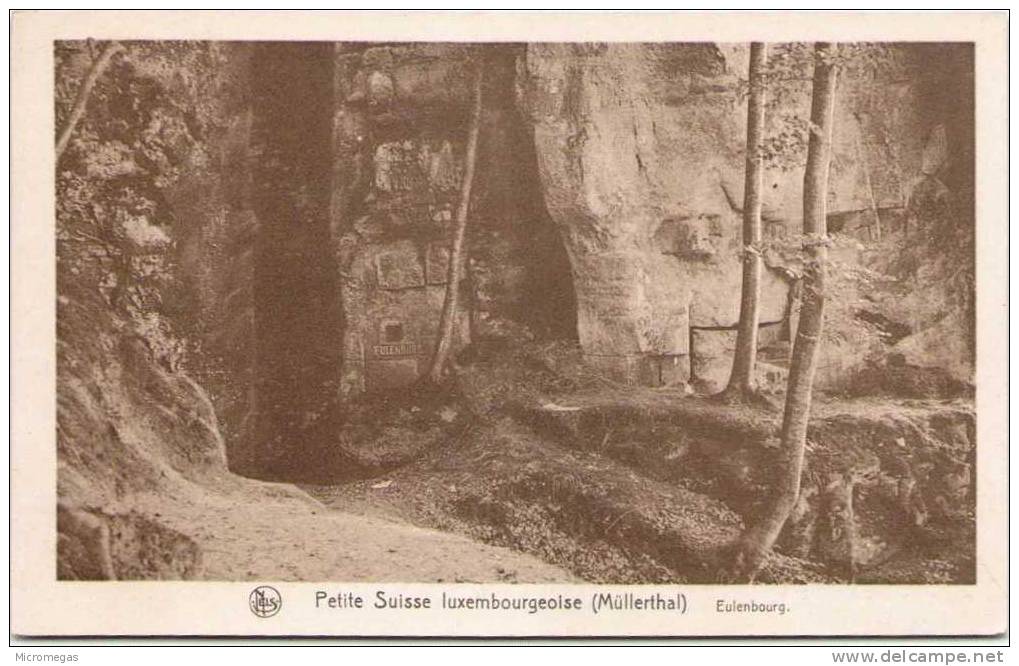 Petite Suisse Luxembourgeoise (Müllerthal) - Eulenbourg - Müllerthal