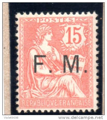 FRANCE : TP N° 2 * - Military Postage Stamps