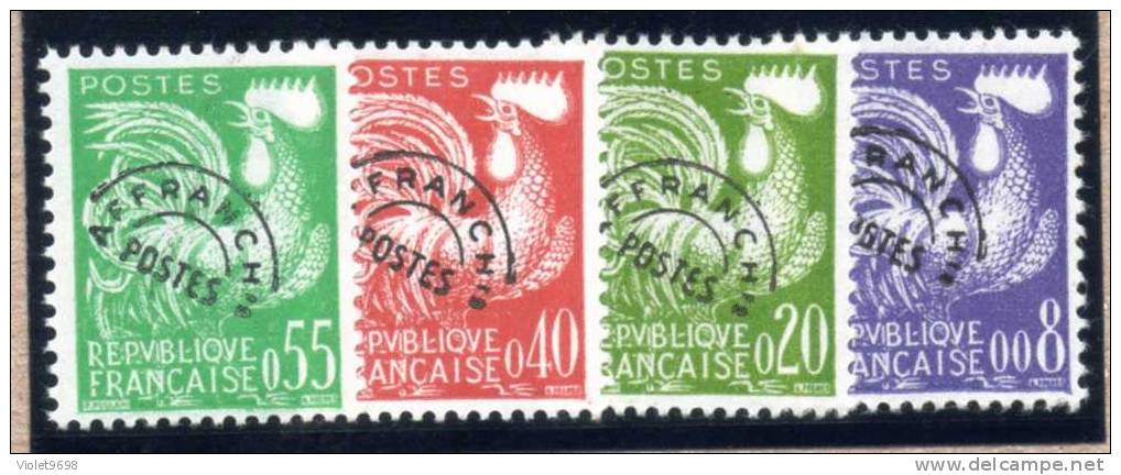 FRANCE : TP N° 119/122 * - 1953-1960