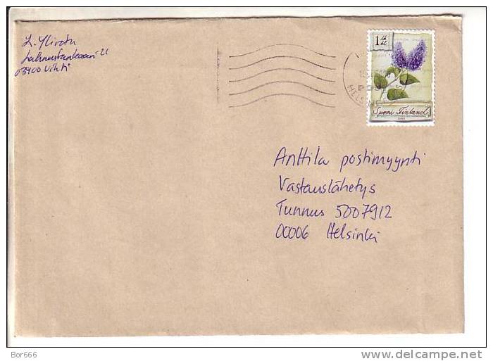 GOOD FINLAND Postal Cover 2006 - Good Stamped: Lilac - Covers & Documents