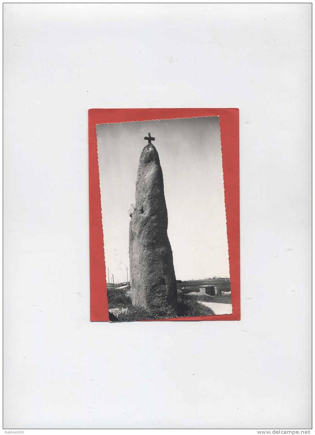 BRIGNOGAN LE MENHIR CARTE EN TRES BON ETAT - Brignogan-Plage