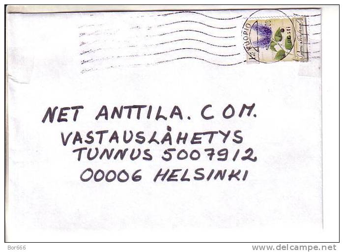 GOOD FINLAND Postal Cover 2008 - Good Stamped: Lilac - Covers & Documents