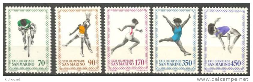 Saint-Marin - 1013 à 1017 ** - Unused Stamps