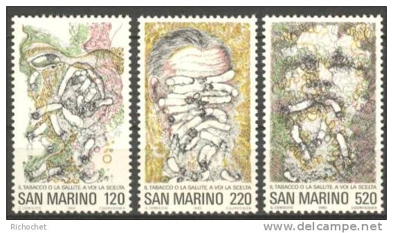 Saint-Marin - 1006 à 1008 ** - Unused Stamps