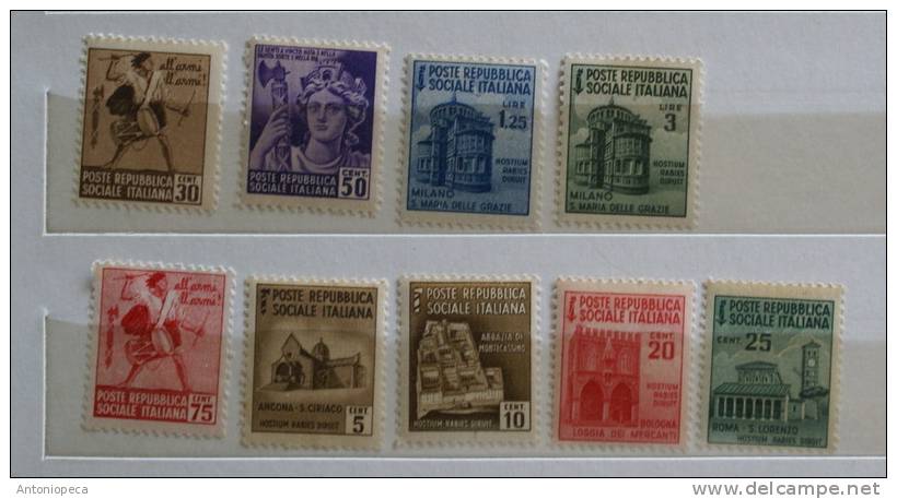 ITALY 1944 RSI * - Mint/hinged