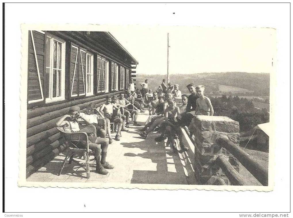 N 160 RENDEUX HAUT AUBERGE DU CAPCI LA TERRASSE - Rendeux