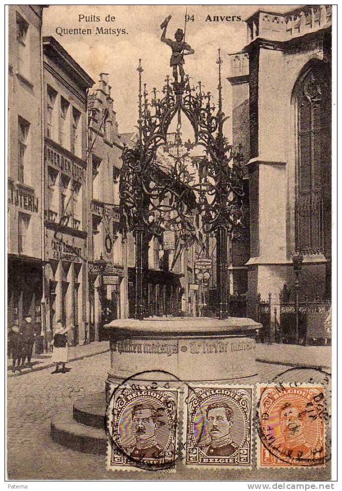 3512   Postal, Anvers- Anvtwerpen 1920 ( Belgica), Post Card - Cartas & Documentos