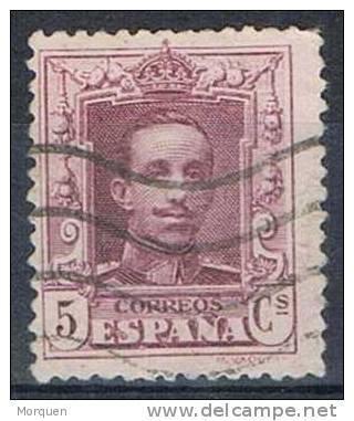 España 5 Cts Lila Claro Alfonso XIII, Num 311 º - Usados