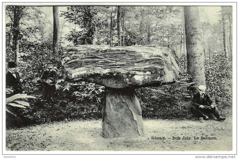 Renaix - Bois Joly : Le Dolmen  (Ronse, Edit. Louis Dieu, Renaix - Animé) - Renaix - Ronse