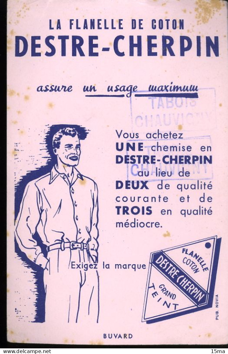 Buvard Oléon Tissu Plastique Cirenylux Nappes Nappages Tabliers  Destre Cherpin Flanelle De Coton Lot De 2 Buvards - Textile & Vestimentaire