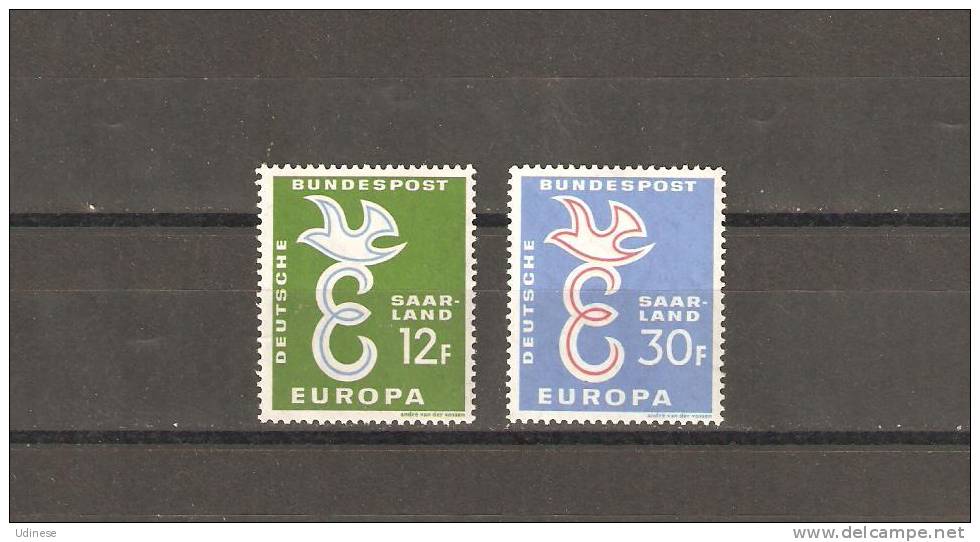 SAAR 1958 - EUROPA - CPL. SET - MNH MINT NEUF - 1958