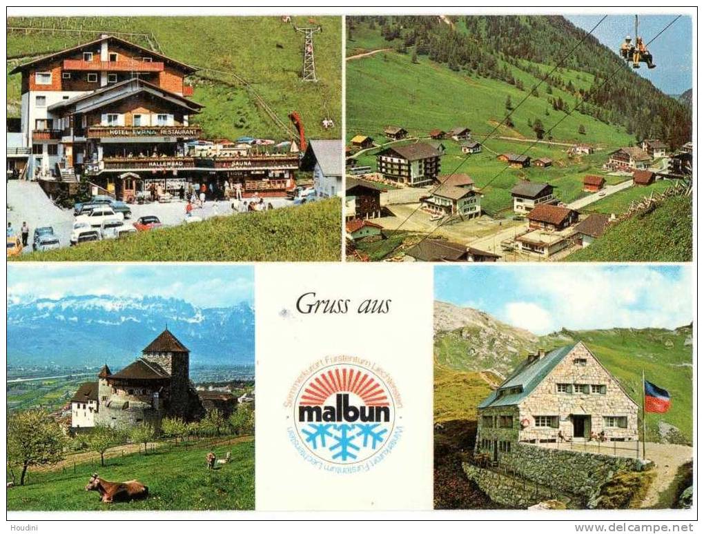 Malbun Furstentum Liechtenstein Hotels Schloss Vaduz Ph-falzerhutte Bettlerjoch - Autres & Non Classés