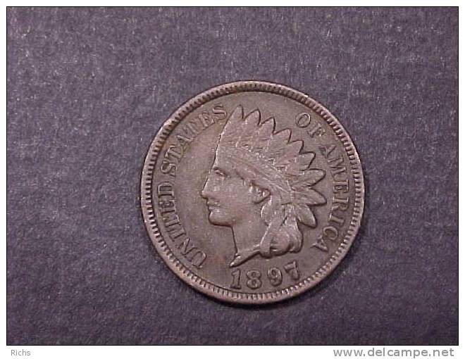 1897 Indian Cent - 1859-1909: Indian Head