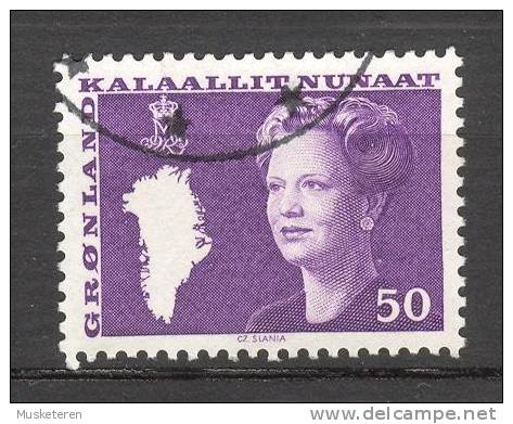 Greenland 1981 Mi. 126     50 (Ø) Queen Margrethe II. (Cz. Slania) - Used Stamps