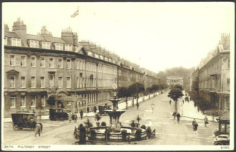 BATH  (GB)  : 3 Cartes Animées Neuves (circa 1930) - Bath