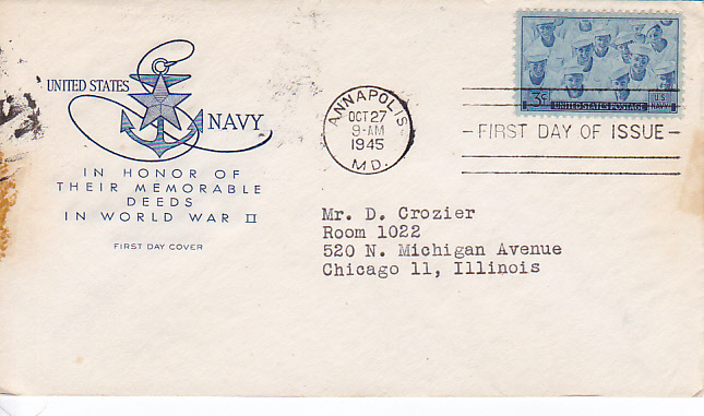 FDC United States Navy - 1941-1950