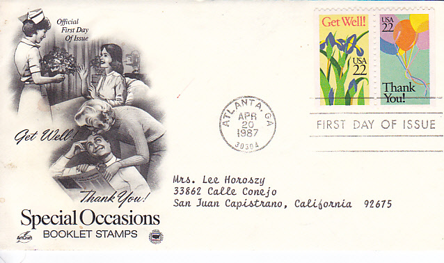 FDC Special Occasions - 1981-1990