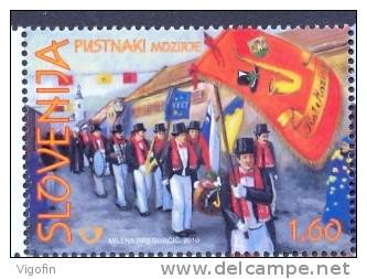 SI 2010-839 KARNEVAL, SLOVENIA, 1v, MNH - Carnival