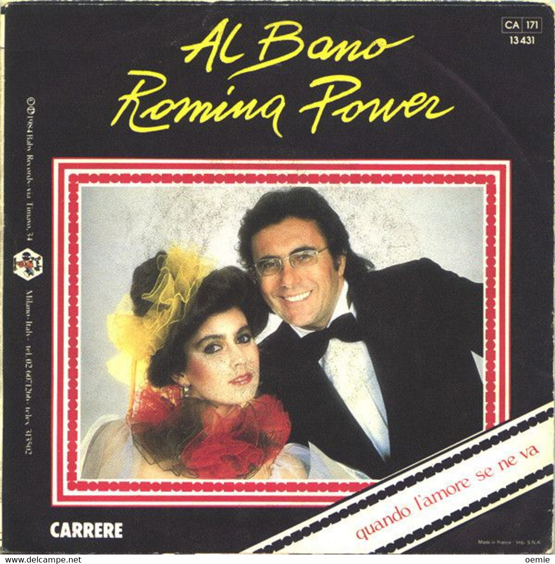 ROMINA POWER ET AL BANO  °° CI SARA - Otros - Canción Italiana