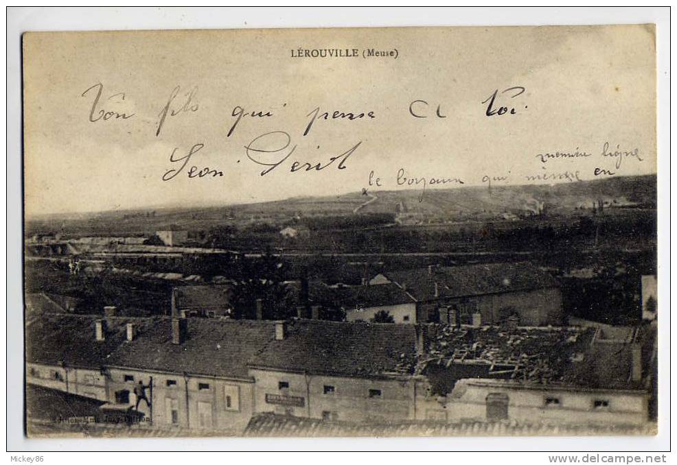LEROUVILLE---1918----Vue Générale éd Jury-Thillon - Lerouville
