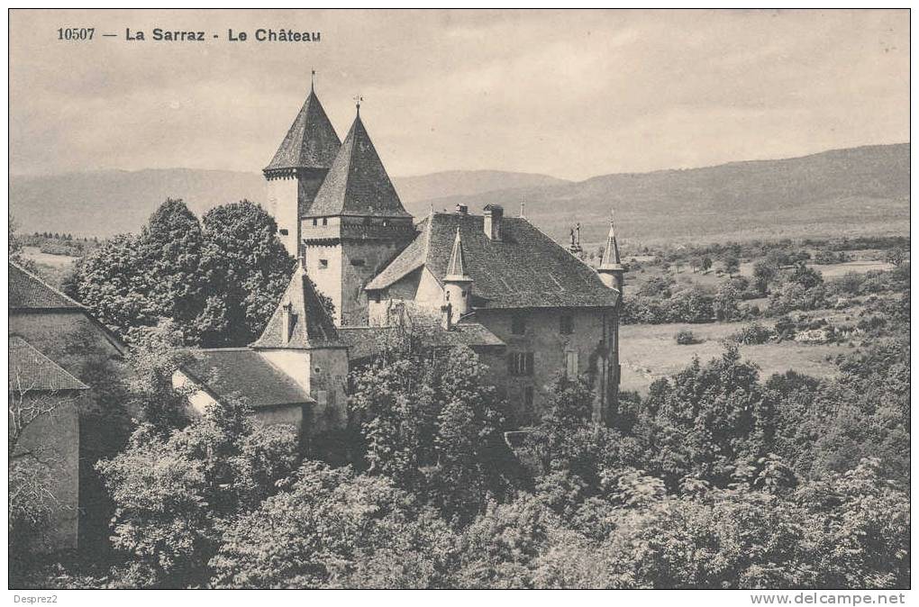 LA SARRAZ Cpa Le Chateau           10507 Co - La Sarraz