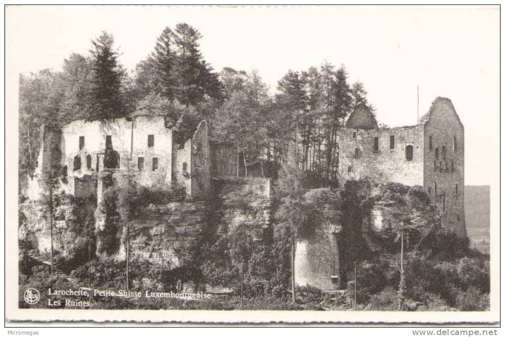 LAROCHETTE - Petite Suisse Luxembourgeoise - Les Ruines - Larochette