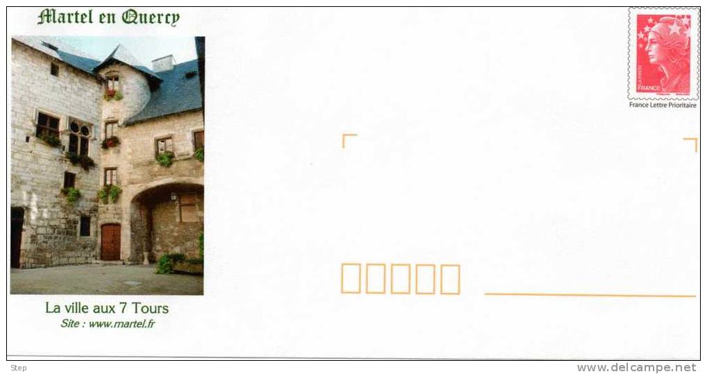 PAP MARTEL EN QUERCY (LOT) : HOTEL DE LA RAYMONDIE - Prêts-à-poster:Overprinting/Beaujard