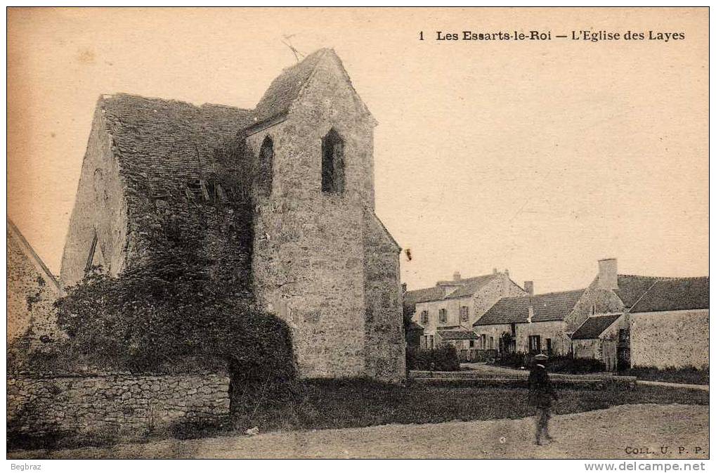 LES ESSARS LE ROI      1      L EGLISE DES LAYES - Les Essarts Le Roi