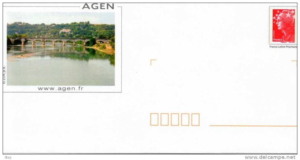 PAP AGEN (LOT ET GARONNE) : PONT - CANAL Sur La GARONNE - PAP: Aufdrucke/Beaujard