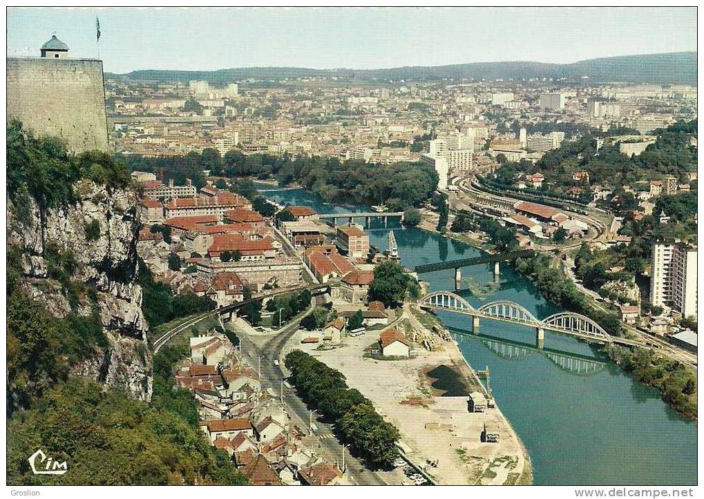 BESANCON CI 104 LE FG RIVOTTE LE PORT FLUVIAL GARE DE LA MOUILLERE ET LA VALEE DU DOUBS - Besancon