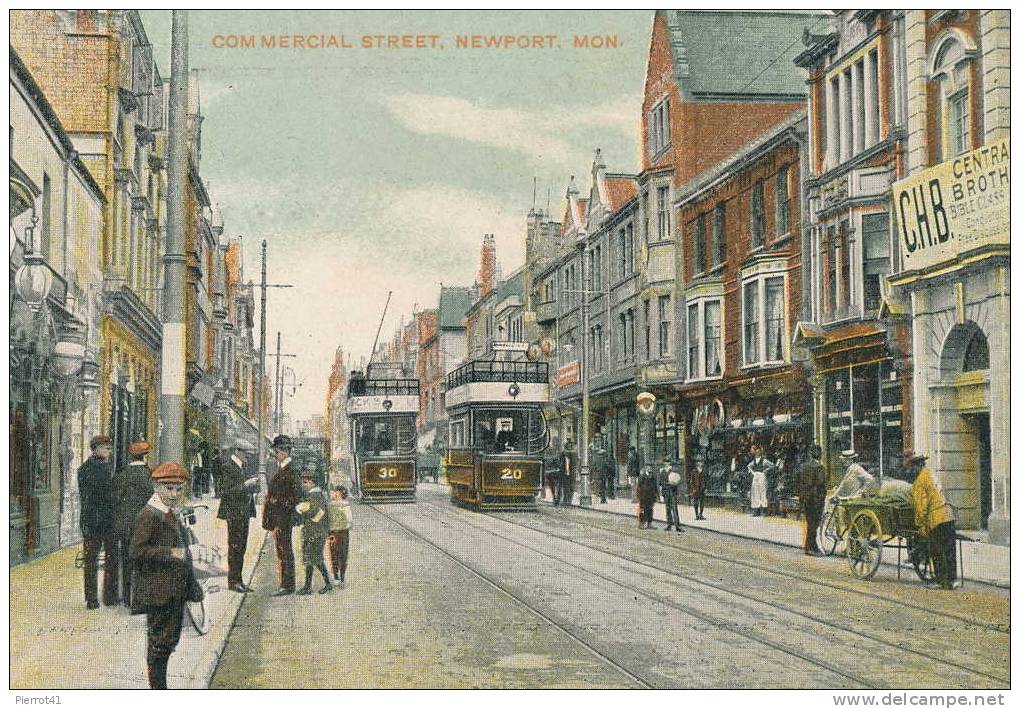 Commercial Street, NEWPORT. MON. - Monmouthshire